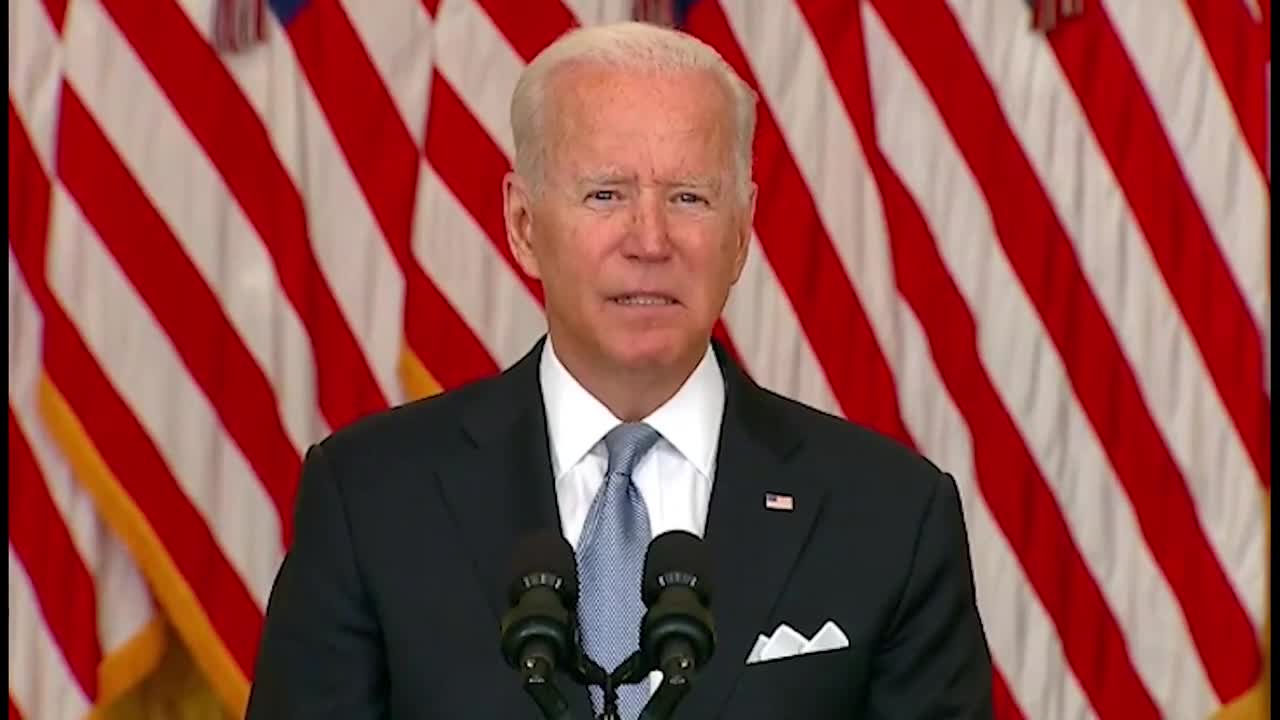 Pres. Biden to those who argue we should stay in Afghanistan: How many more lives is worth it