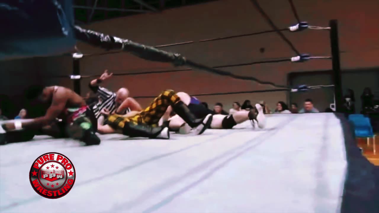 Pure Pro Wrestling:Yela Man vs Kalis Miller vs Corey Bryant