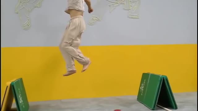jumping motion