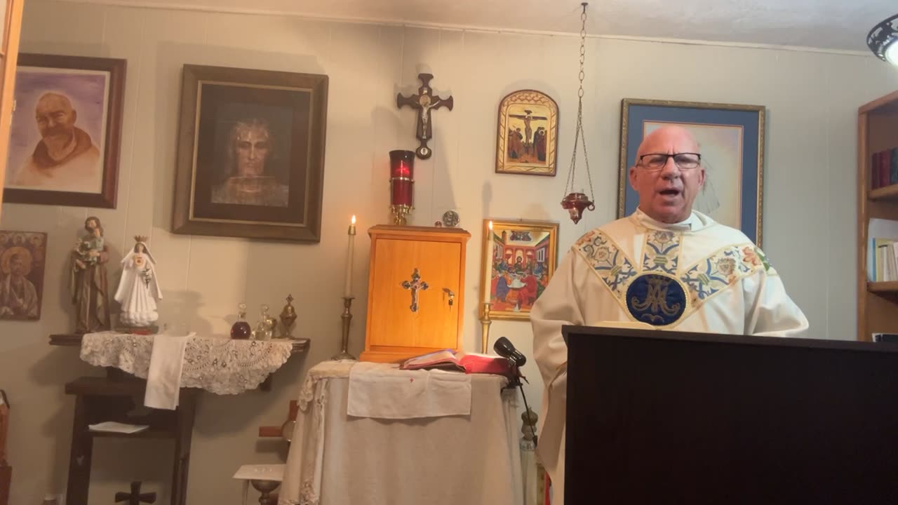 1st Friday; adoration; homily on daily conversion