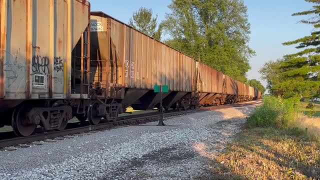 CSX Train B884-29 NB on the LIRC 06/30/2022