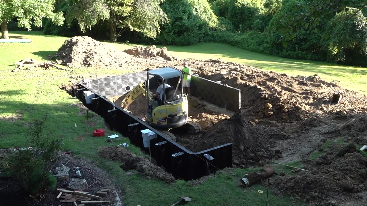 Timelapse DIY Swimming Pool Kit Construction, Built By The Ahlvers Family!