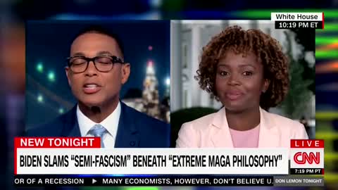 Don Lemon Presses W.H. Spox: What Exactly Is Semi-Fascism?