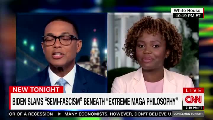 Don Lemon Presses W.H. Spox: What Exactly Is Semi-Fascism?