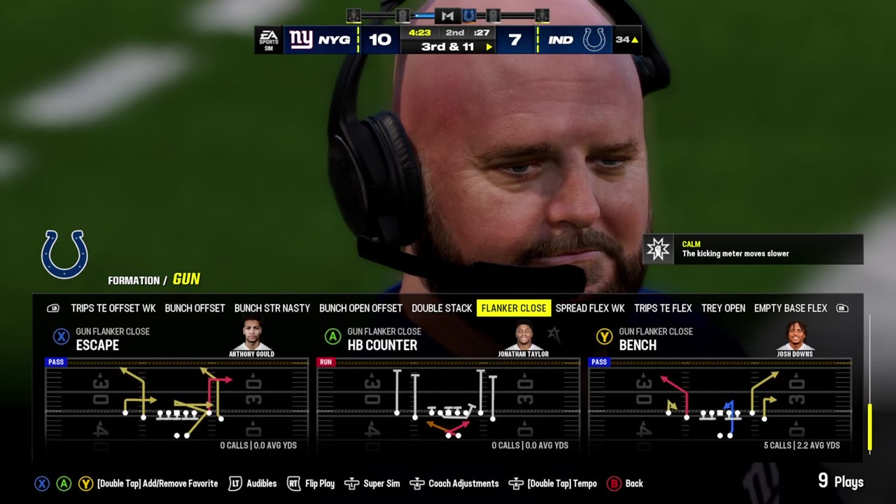 BlackMonkTheGamer - Madden 24 - Indianapolis Colts VS New York Giants