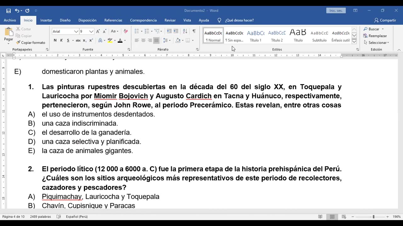 ADC SEMESTRAL 2022 Semana 02 HISTORIA DEL PERÚ