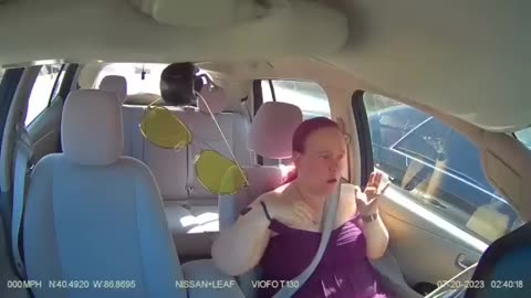 Dashcam Footage: Car Accident