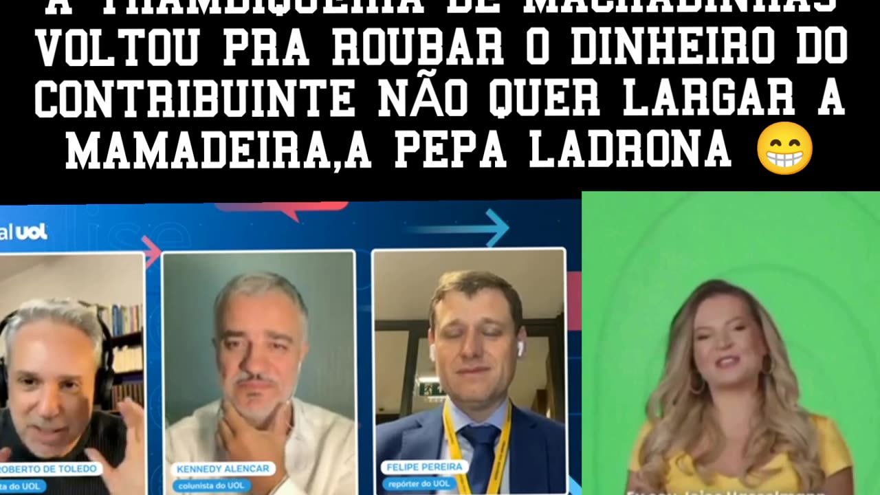 A Peppa volta a atacar novamente agora como Vereadora pra roubar o dinheiro do contribuinte de SP.