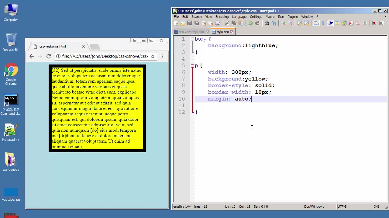 Socket Programiranje Python - 5 - Dvosmerna Chat Veza