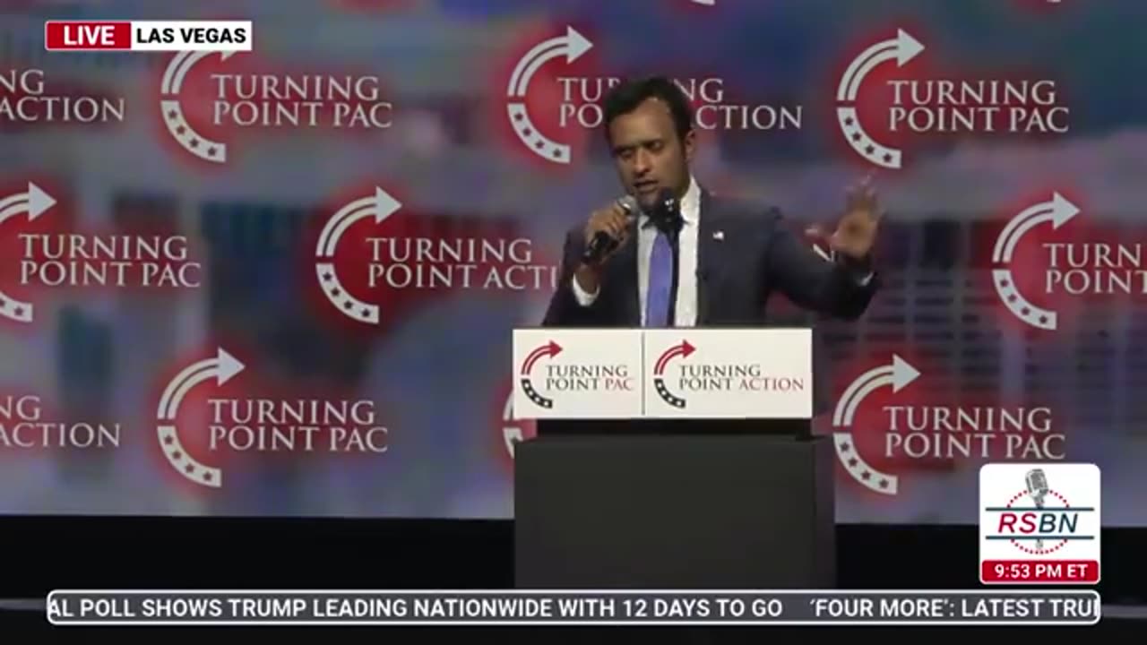 Vivek Ramaswamy Las Vegas Nevada 10/24/24