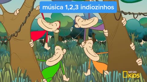 pintadinha música 1,2,3 indiozinhos