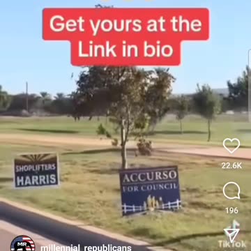 WW3 Update: Whoever made these Kommie Kamala signs in Gilbert, AZ is a legend. Kudos! (Comedy) 1m