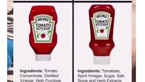 American Food vs. Other Countries