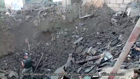 6 S-300 rockets were fired at Mykolaiv, no casualties