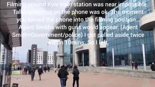 Man Travels To Ukraine To See What's Going On - Yep, Filmsets!