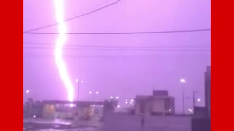 who says that lightning does not fall twice in the same place.