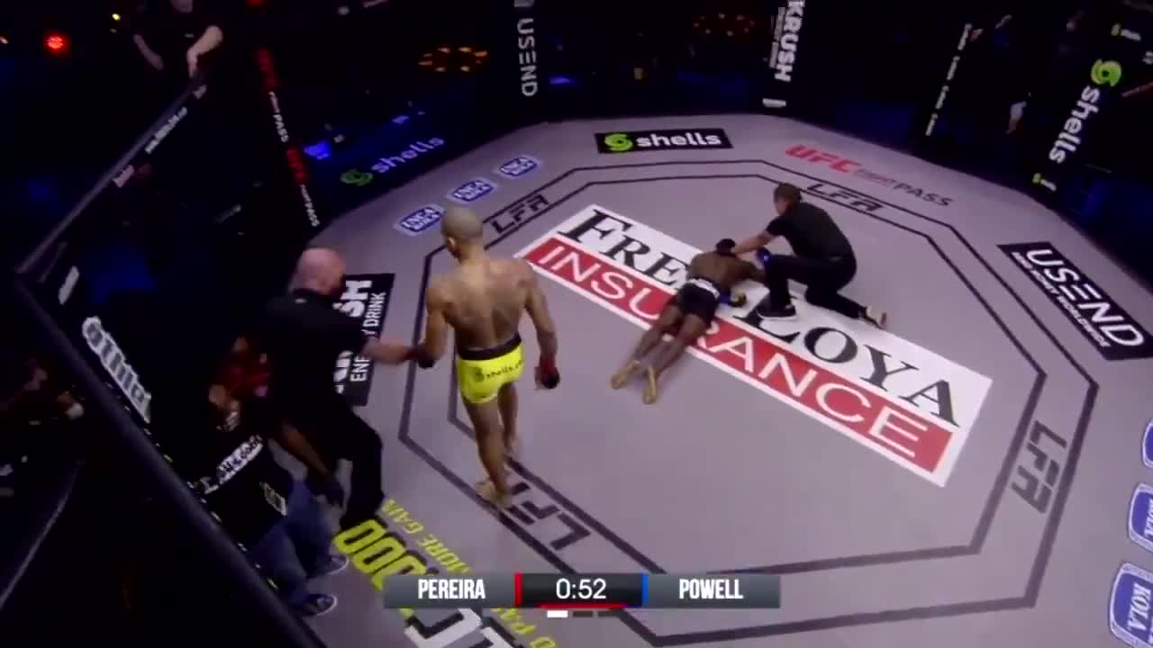 Alex Pereira BRUTAL KNOCKOUT LFA95