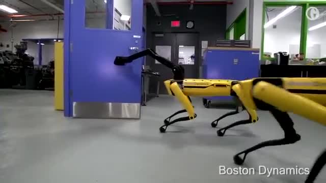 New dog-like robot from Boston Dynamics can open doors