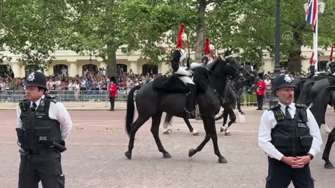 In the UK, a parade was held to celebrate the birthday of King Charles III