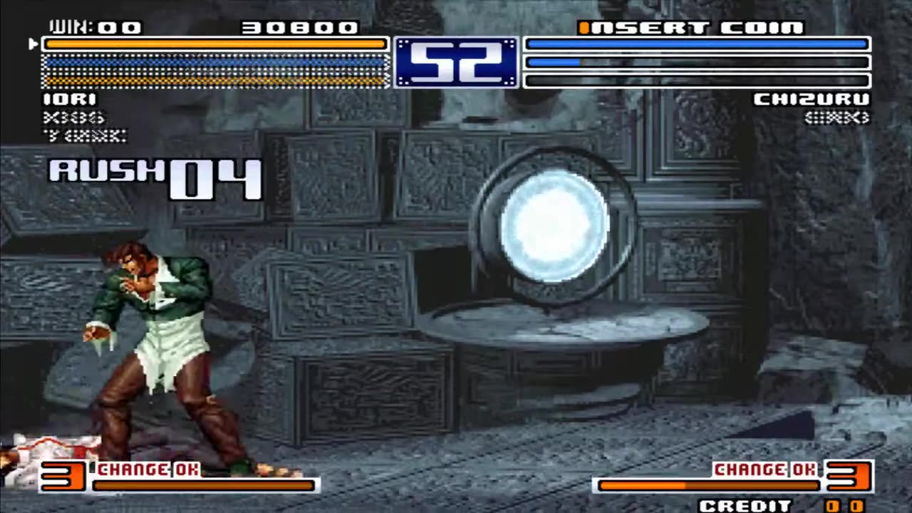 Tips vs Bosses Iori vs Chizuru Maki KOF 2003