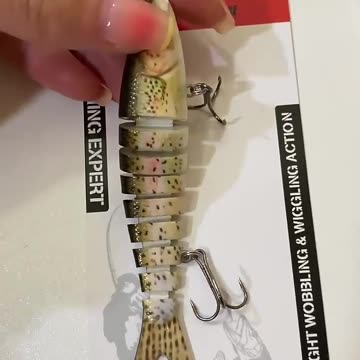 Fishing Lure Bionic Artificial Hard Bait Swimbait Plastic Pike Tackle