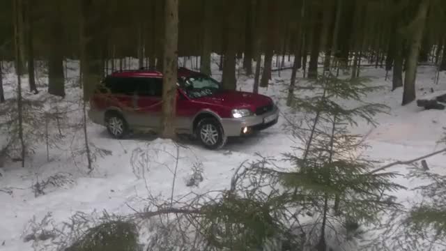 Subaru VDC off VS on snow hill BFG TA