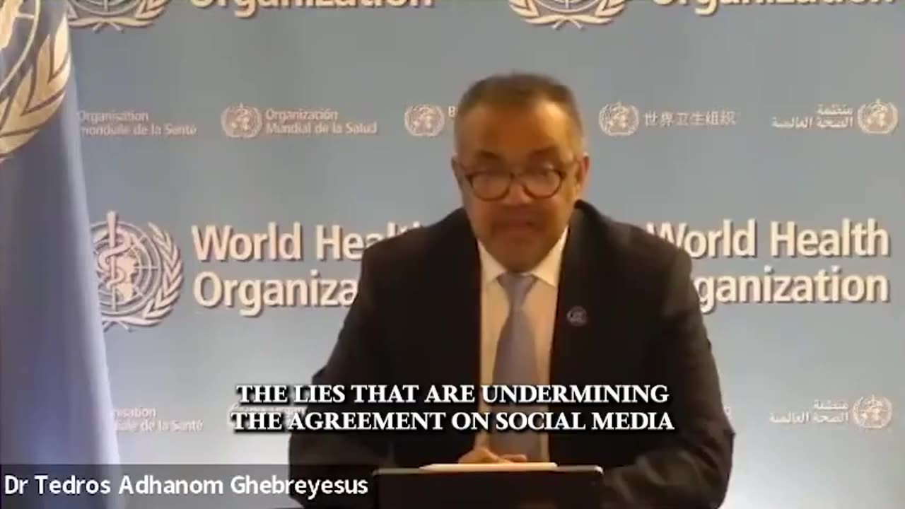 WHO Head Begs Young People To Push His Tyrannical ‘Pandemic’ Treaty Misinformation