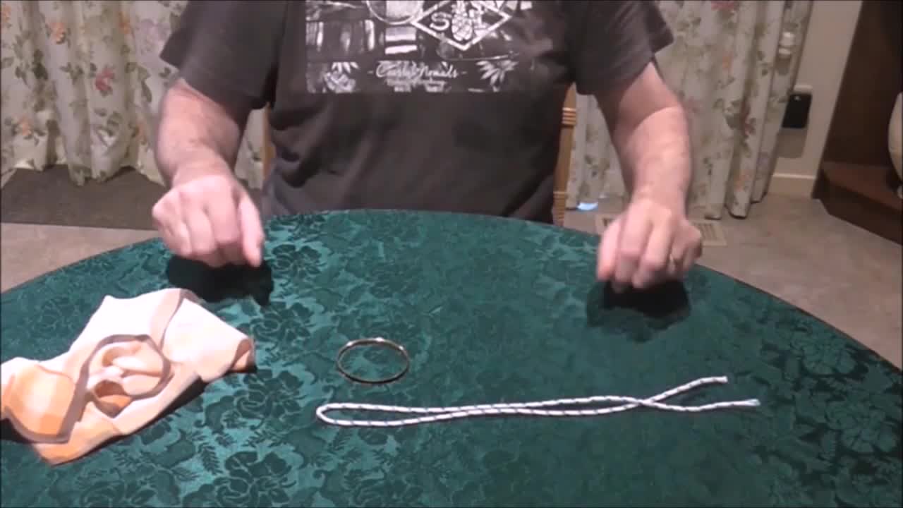 Ring Is Released From Cord Under Cover