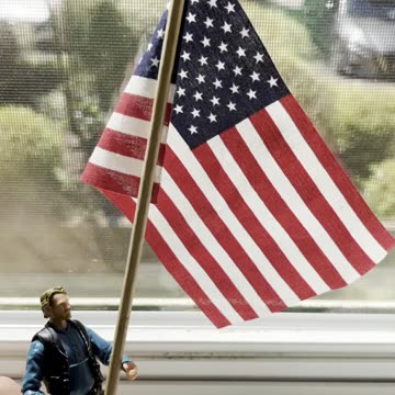 Clay and I Perform God Bless America