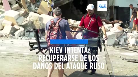 Kiev recupera el aliento tras los bombardeos rusos del lunes