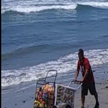 Tourmaline Beach Vendor