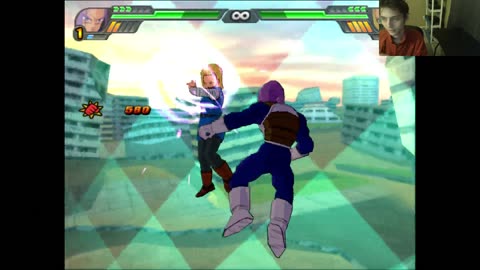 Android 18 VS Future Trunks In A Dragon Ball Z Budokai Tenkaichi 3 Battle With Live Commentary