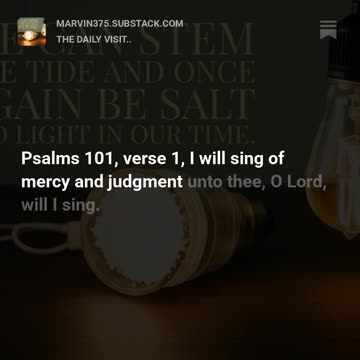 Psalms 101:1