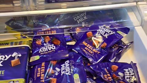 Grandma's Fridge Filled With Chocolate