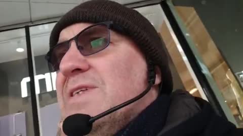 På stan med budskapet om Jesus, att Han är Herren.