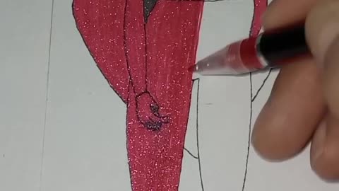 Rihanna Inspired Fashion Illustration