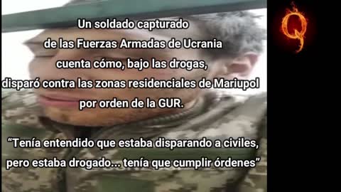 Soldado Ucraniano lo cuenta.