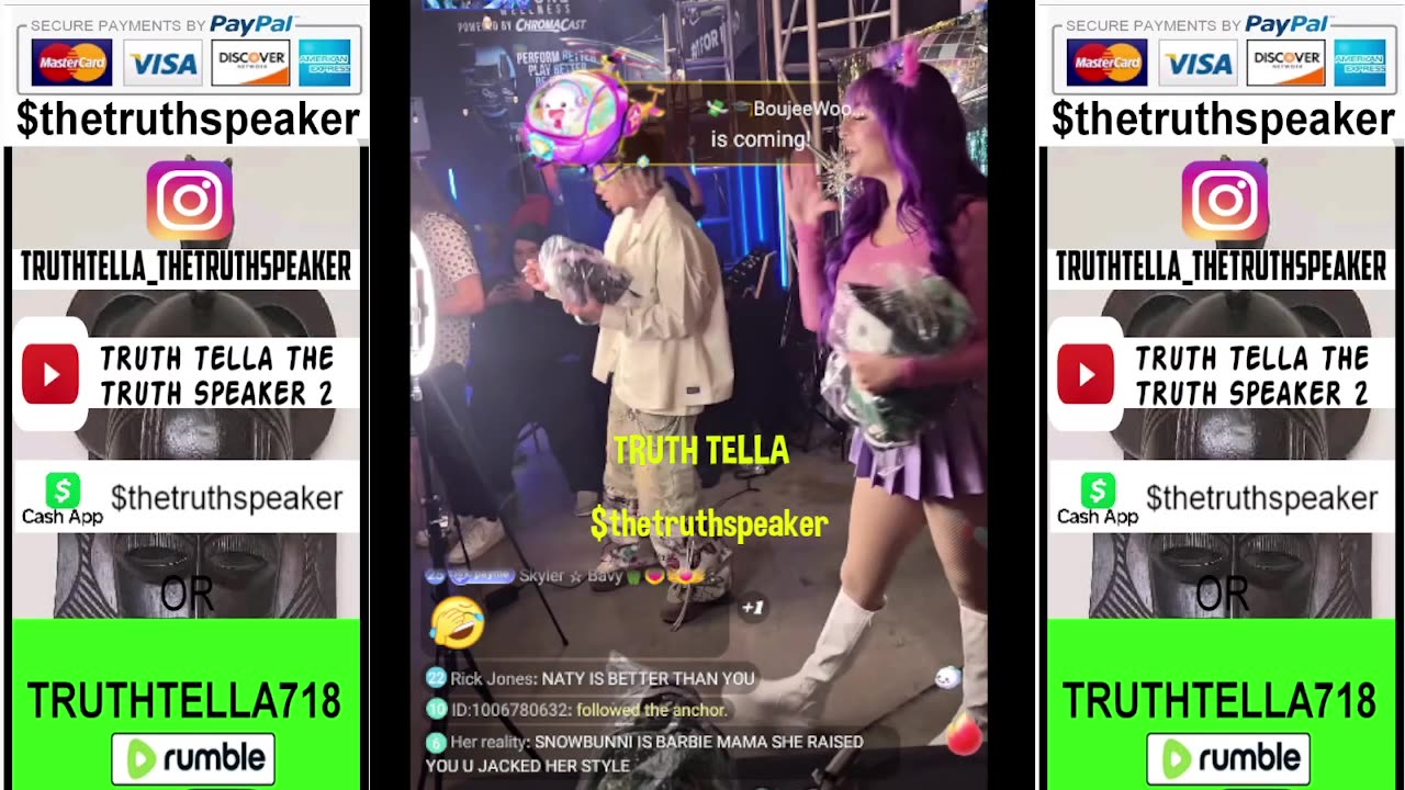 BOSS BARBIE LIVE FROM BIGO PK EVENT IN L.A.