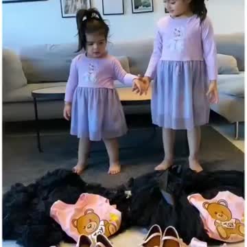 Cute baby playing for WhatsApp status