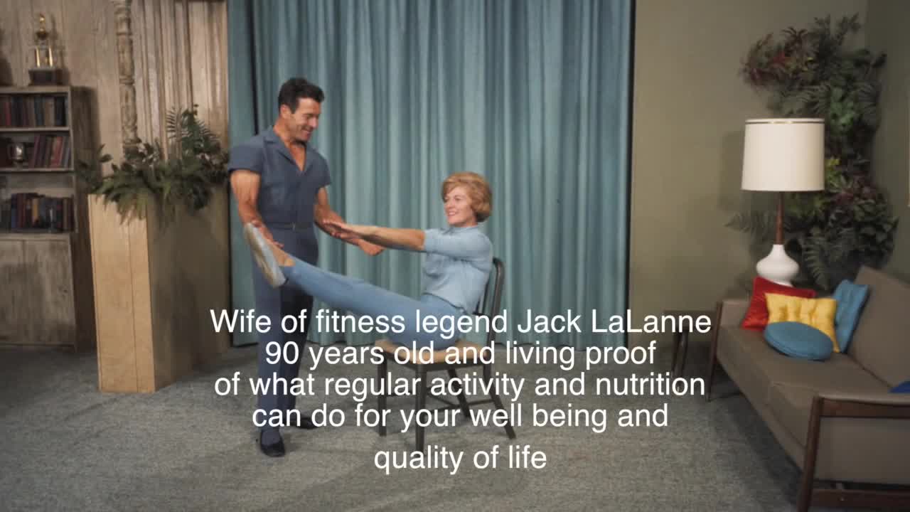 Elaine Lalanne shares her inspirational routine