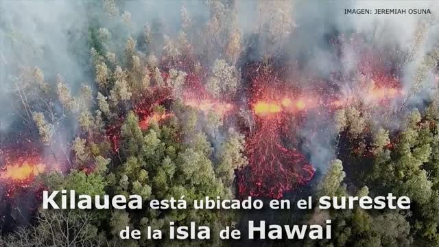 Erupción del volcán Kilauea en Hawái ya deja 26 casas destruidas