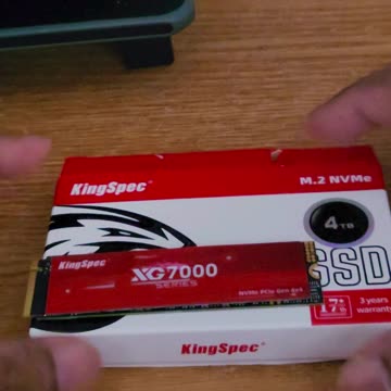 Fastest Pcie 4.0 Nvme SSD for Pc & PS5: Kingspec Xg7000 #shorts #budgetfriendly #nvmessd