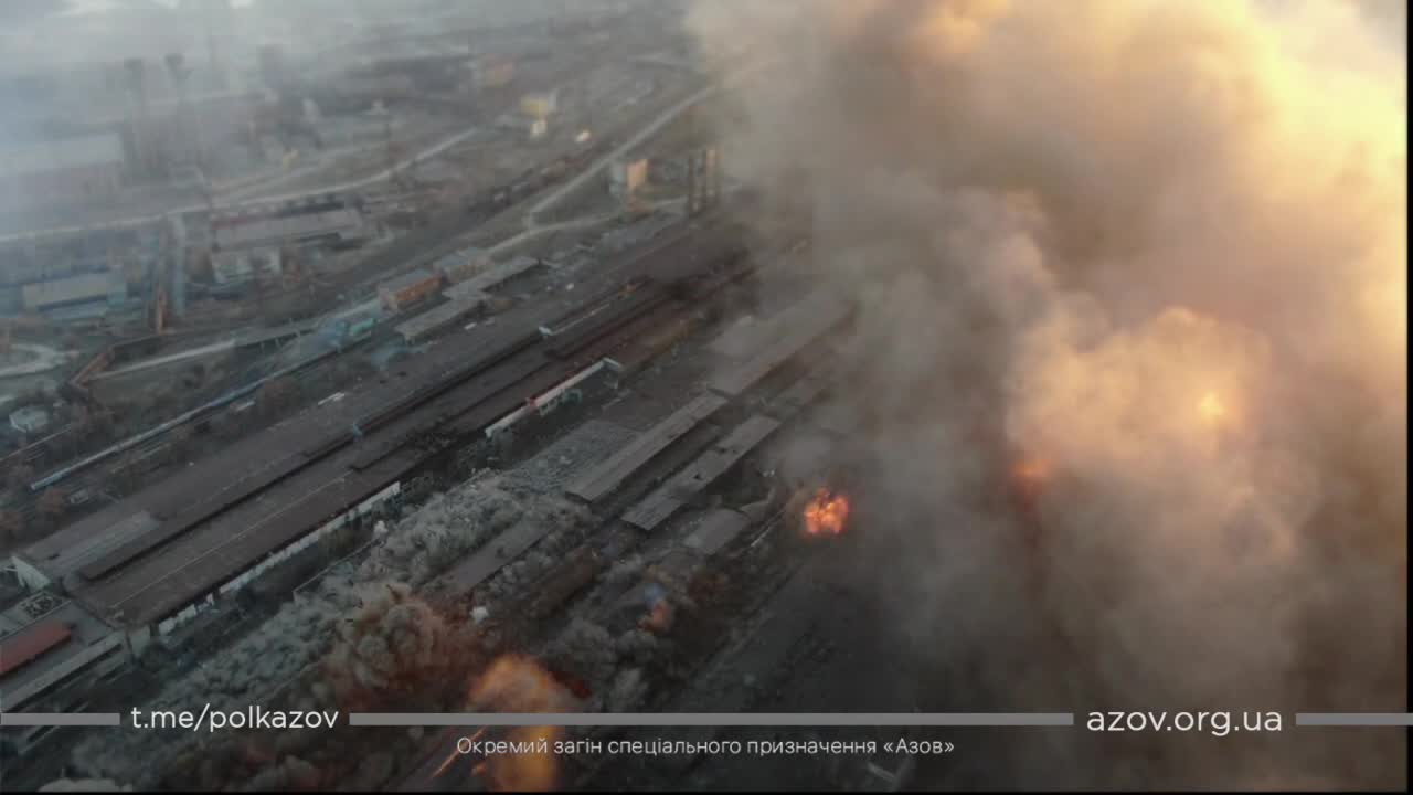 Thermobaric Power ! Destruction of Mariupol, Azovstal with TOS-1 Buratino