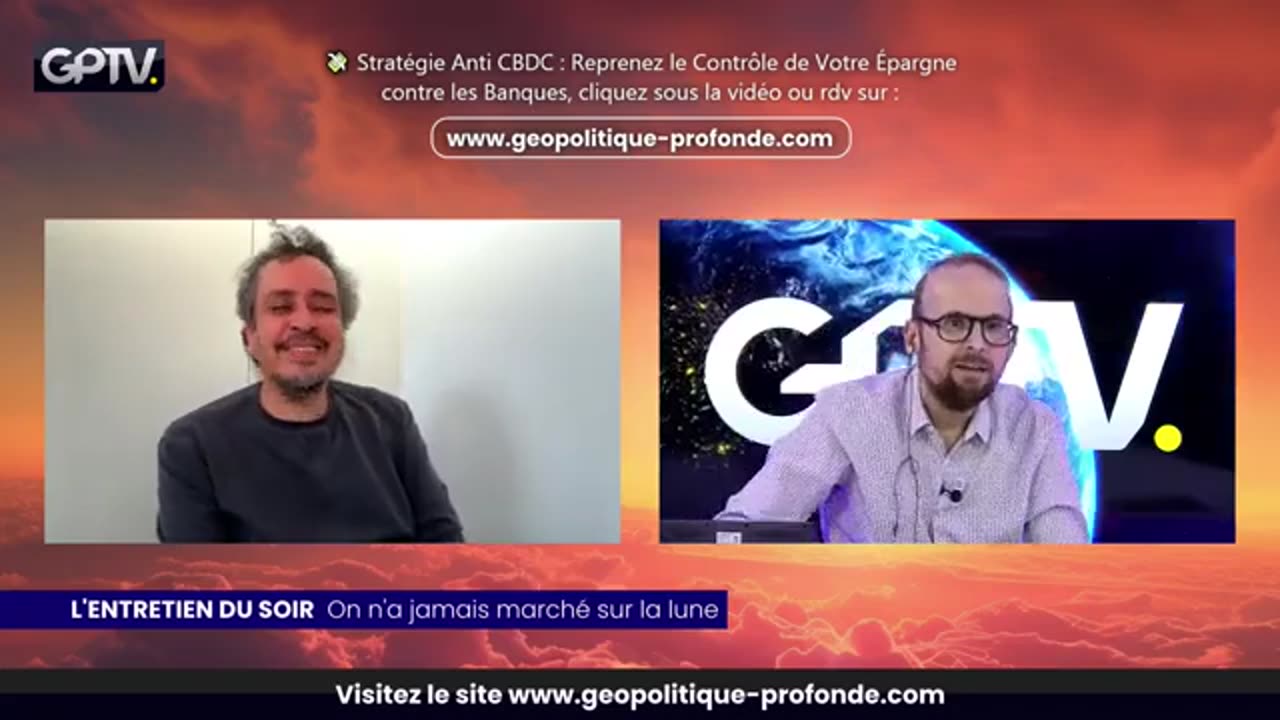 ON N’A JAMAIS MARCHÉ SUR LA LUNE L’IMPOSTURE APOLLO ALDO STERONE GPTV