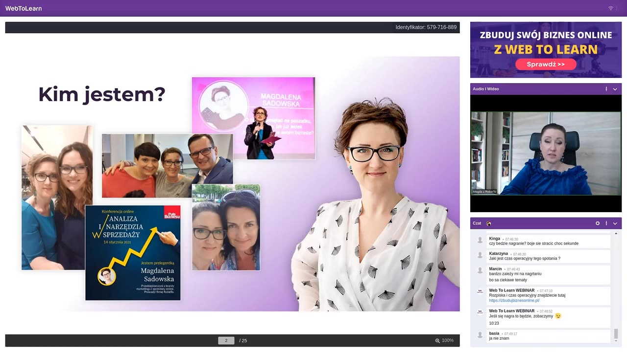 Web to learn - Magda Sadowska