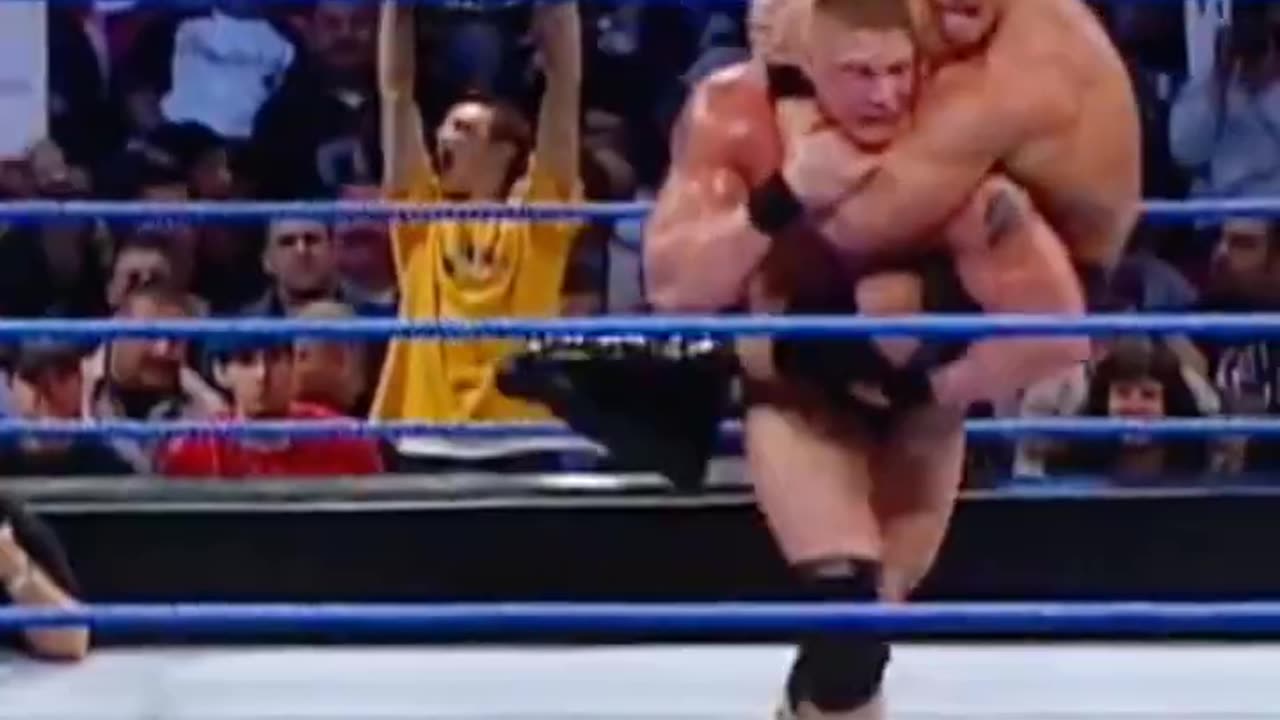 John cena vs Brock lesnar {The short version }