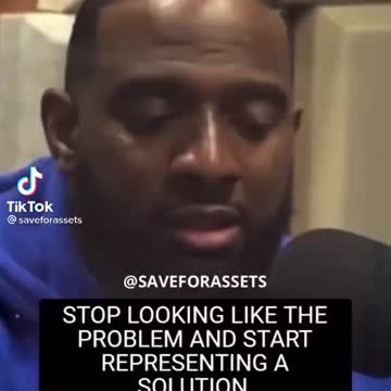 STOP looking like the Problem & START Representing a Solution!! #TITM