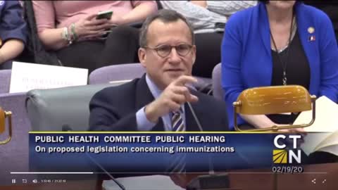 Dr. Larry Palevsky Testifies to Public Health Committee