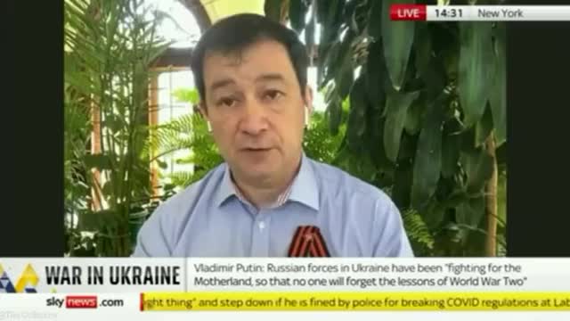 Sky News: Guest Exposes Zelensky as Azov, Gets Shut Down