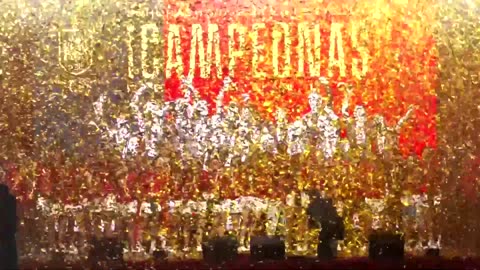 Madrid celebrates Spain's Women's World Cup win